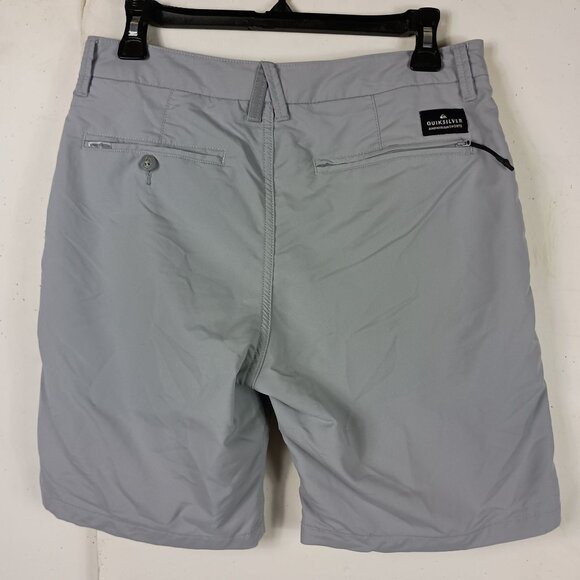 Quiksilver Mens Union Amphibian Hybrid Shorts with DryFlight Size 29 Gray Casual - Picture 7 of 10